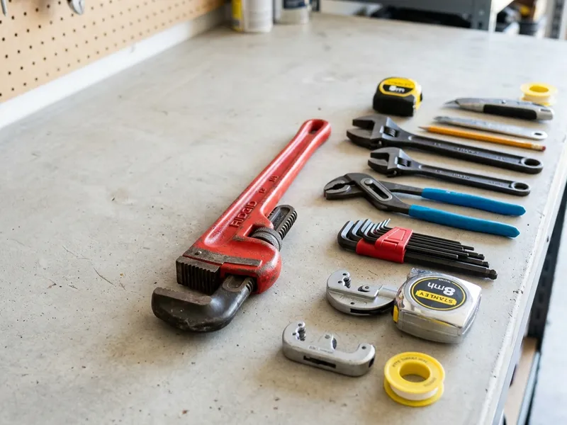 Professional plumbers in Blanco, TX equipped with top-tier tools for residential and commercial plumbing services.